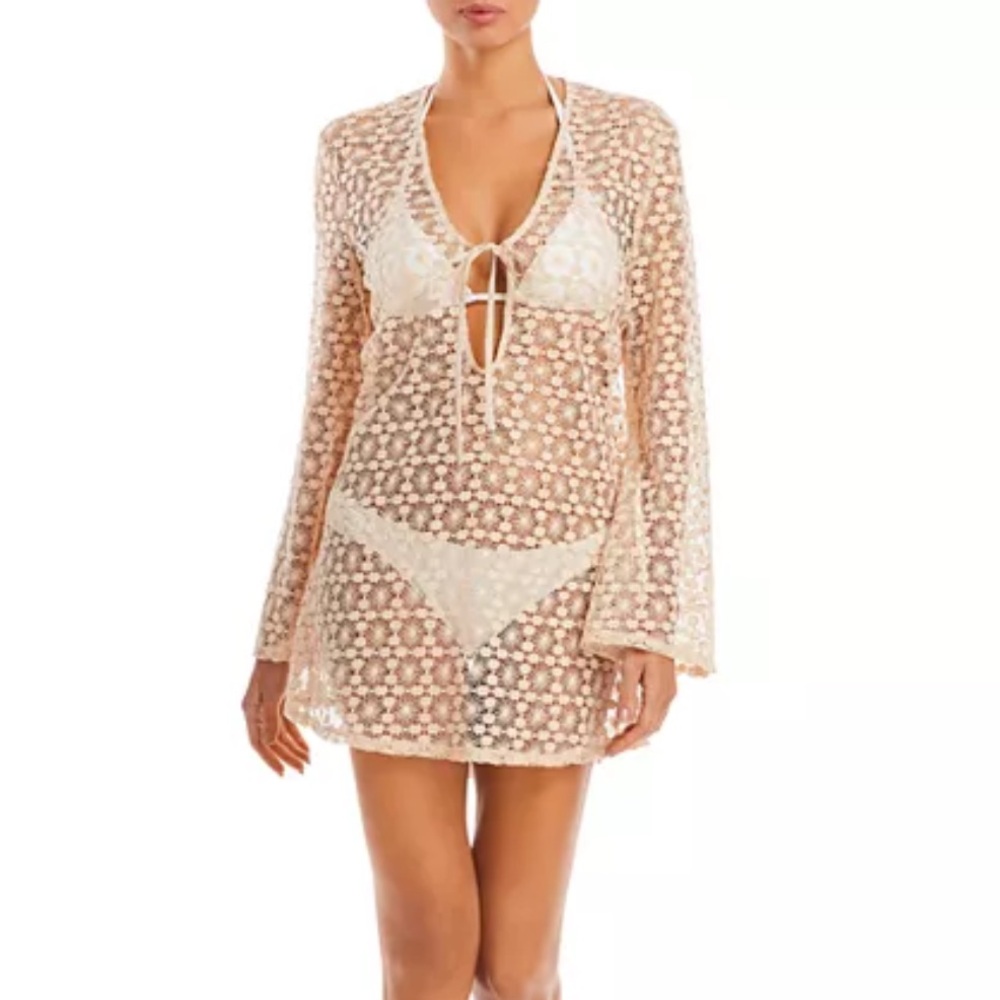 Lace Swim Cover-Up